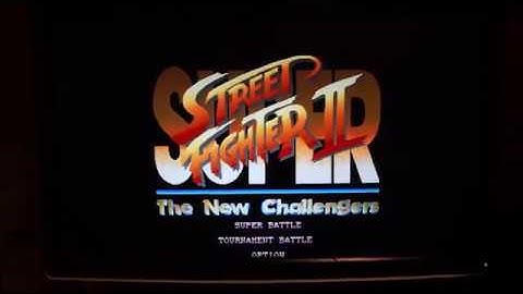 X68000 XVI Super Street Fighter II MIDI Roland SC-88 Pro