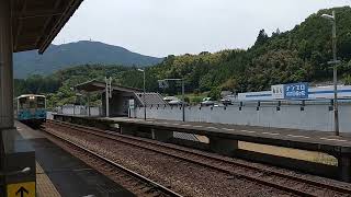 【列車の音】JR四国内子駅2022年5月28日