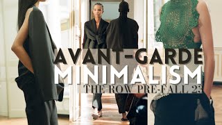 WHAT IS AVANT-GARDE MINIMALISM & THE ROW? Taking a look at The Row's Pre-Fall 2023 Collection