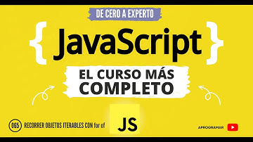 Aprogramar con JavaScript - 65 Recorrer objetos iterables con un for of
