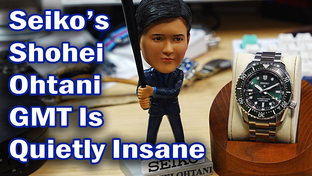 This Seiko GMT Comes With Shohei Ohtani (And Hulk Energy) SBEJ009