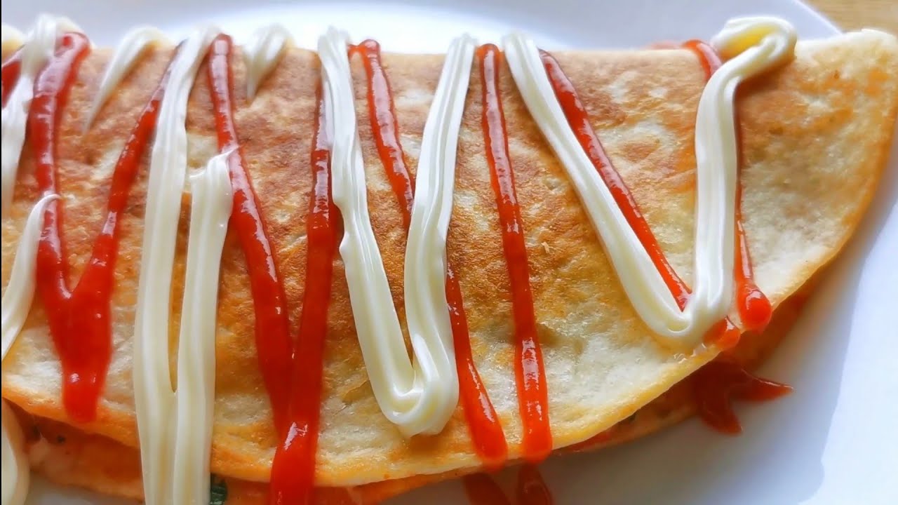 ????????Tortilla ekmeği ile pratik ve lezzetli bir akşam yemeği. Börek????