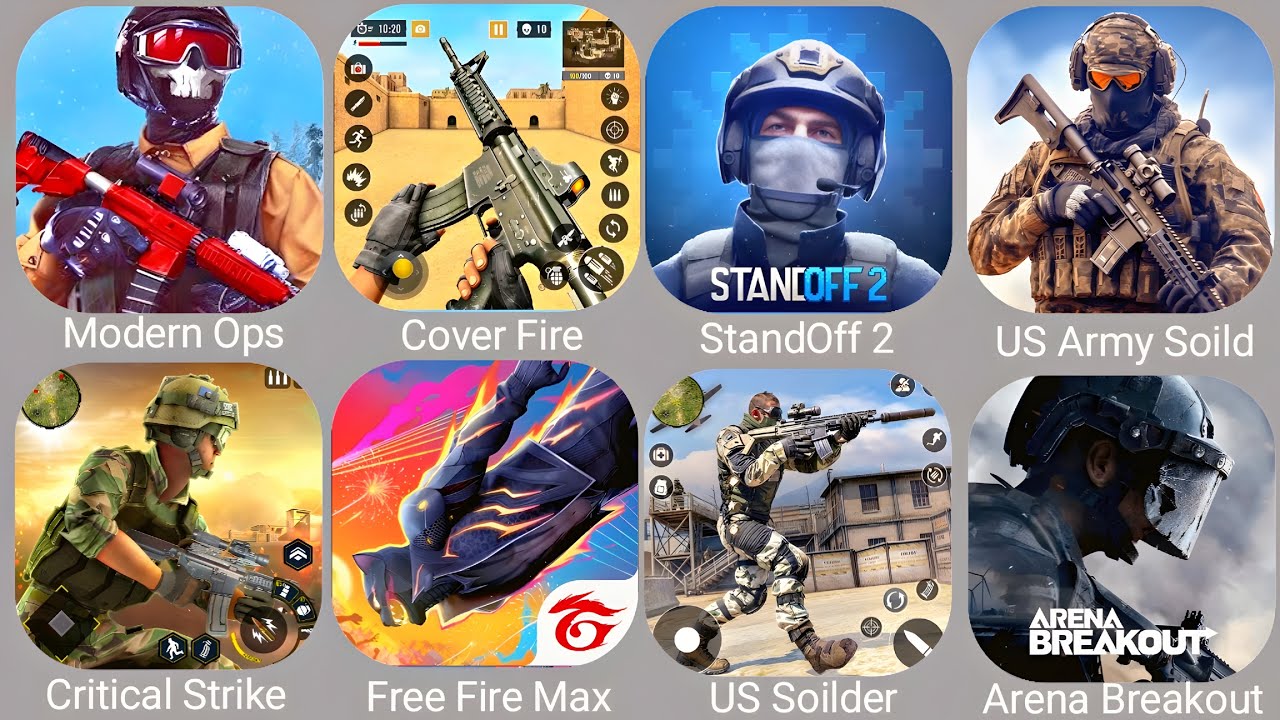UNSTOPPABLE One Man Army in Mobile Shooter! Insane Tactical Kills ...