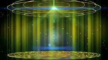 4K Light Circle Arena Video Motion Background