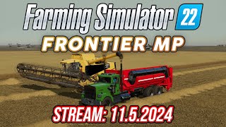 Velké sklizně ve Farming Simulator 22 Frontier Multiplayer | 11.5.2024