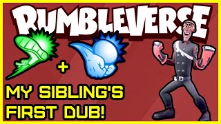 Helped my sibling get their first dub in Trios on Rumbleverse w/ Superkick & Volley Dive combo!