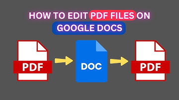 How to Edit PDF File in Laptop or PC Using Google Docs