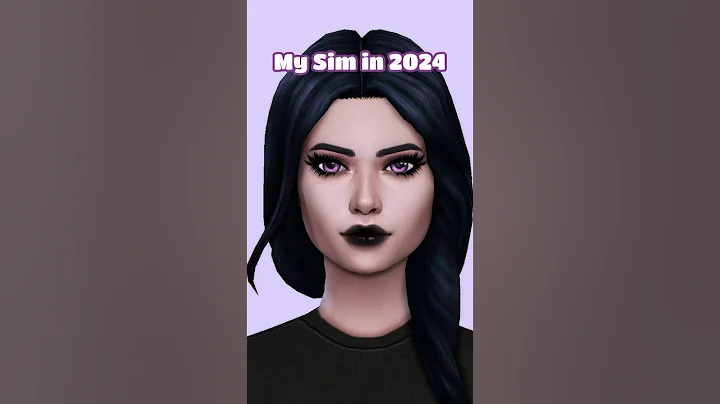 My Sim Style Evolution | the sims 4 #shorts #thesims #sims4