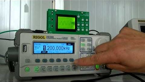 JYE DSO 062 FFT Freq Sweeping Signal