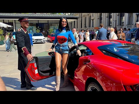 REKA DRESSES UP FOR SUMMER #monaco #millionaire #supercars