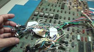 Lines Everywhere - 1982 Atari Gravitar PCB Repair - 5/23/22