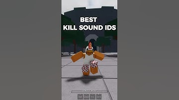 Best KILL SOUNDS for The Strongest Battlegrounds  #roblox #tsb