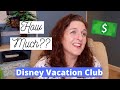 How Much Does Disney Vacation Club Cost?