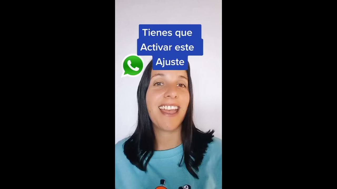 Tienes que activar este ajuste en tu WhatsApp #yenianferreira #shorts #whatsapp