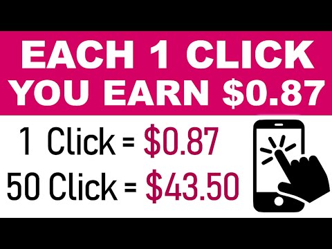 Betaald krijgen om op website te klikken ($ 0,87 per klik) | GRATIS geld verdienen online-Brans...