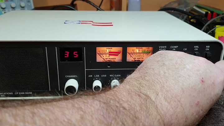 CPI CP2000- Check out how white these knobs are, just beautiful...