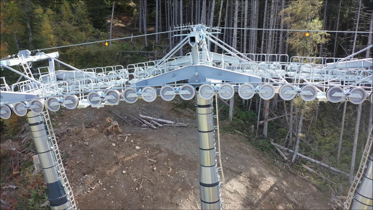La nouvelle télécabine Eau d'Olle Express - Domaine skiable Oz-Vaujany