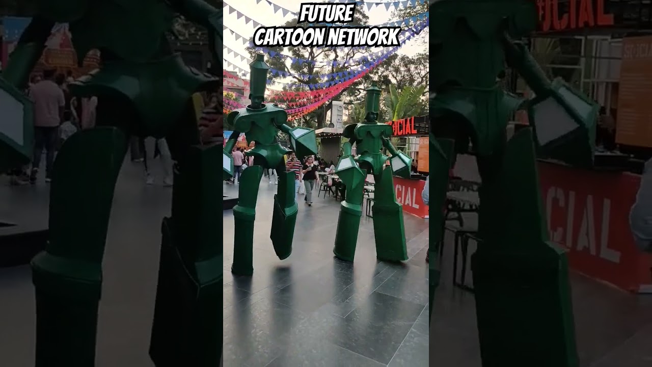 future robotic cartoon 