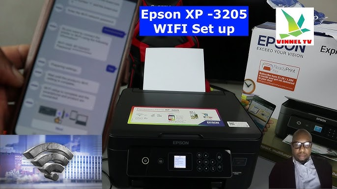 Epson Expression Home XP-3205 WIFI Printer Wireless YouTube Overview 