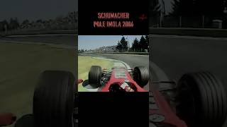 Pole position Imola 2006 Michael Schumacher #F1 #ScuderiaFerrari #schumacher #Ferrari