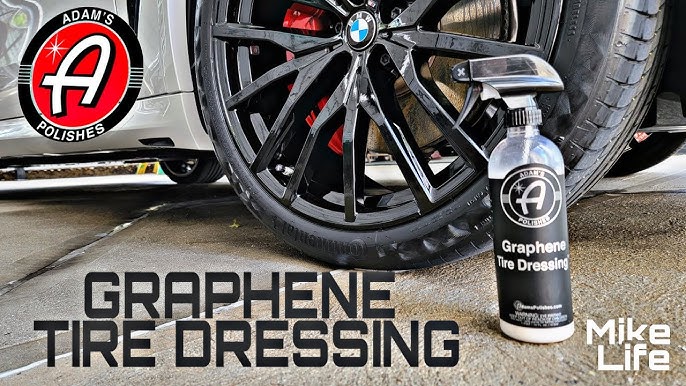 Adam's Graphene VRT 16oz Vinyl, Rubber, Tire & Trim Dressing (16 oz)