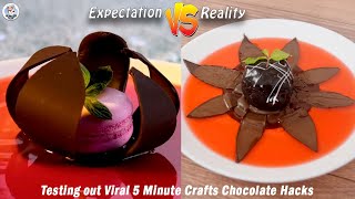 Testing Out Viral Food Hacks By 5 MINUTE CRAFTS | Testing Out 5 Minute Crafts Chocolate Hacks | 2 |