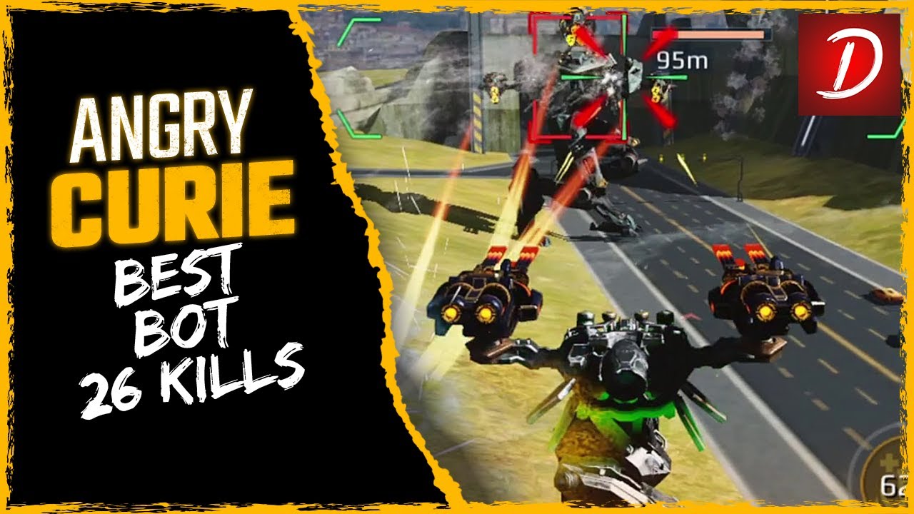 🔥 Angry Curie 26 Kills : Ultimate Avengers : War Robots WR