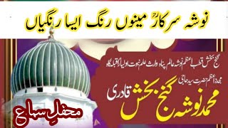 Nosha Sarkar Menu Rang Asa Rangya || New Quwali Nosha Pak || Noshahi Media 2022