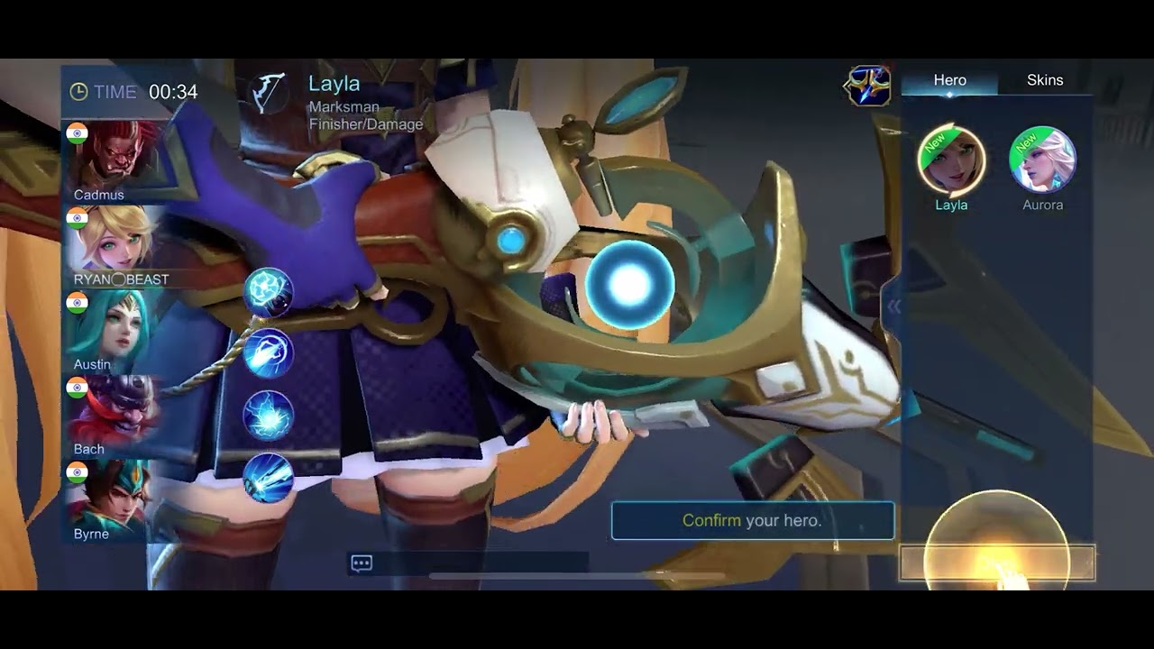 First time playing MOBA LEGENDS 5v5