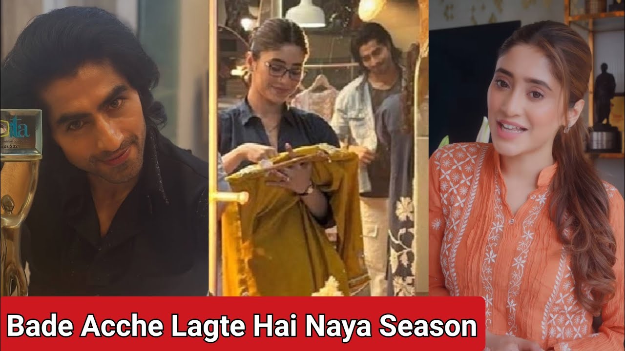Shivangi Joshi and Harshad Chopda's New Show Is Titled As Bade Acche Lagte Hai Naya Season