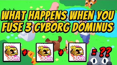 What Happens When You Fuse 3 Golden Cyborg Dominus