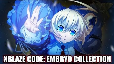 XBlaze – Code: Embryo CG Collection