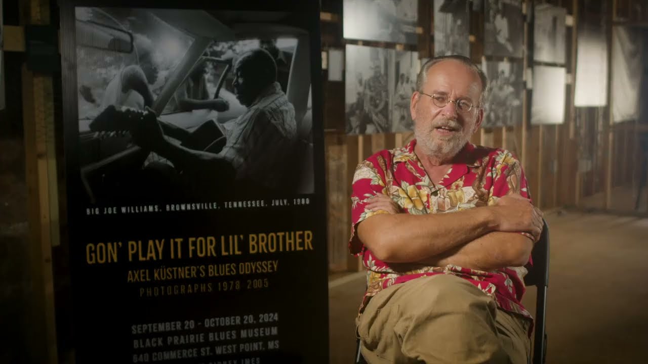 Axel Küstner discusses Mott Willis @ The Black Prairie Blues Museum