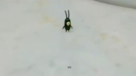 Plankton has the loudest underscore - stroke ever. AI sponge rehydrated clip