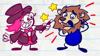 Ready Tame Fire | Pencilmation Cartoons!
Pencilmates circus needs a new lion tamer! Who will do such a dangerous job?
Join our discord server! discord.gg/x5x7JR7xJu
Episodes in This Compilation:
00:00 - READY TAME FIRE
Pencilmates circus needs a new lion tamer! Who will do such a dangerous job?
03:32 - DUMPTY & DUMPTIER
Pencilmate meets Humpty Dumpty! What could go wrong?!
06:17 - WALK OF LAME
Pencilmate walks the boulevard looking for his star!
08:03 - PENCILMATING CALL
Pencilmates city is in turmoil! Can someone tame the beast roaming the streets?!
11:20 - TONSIL & REGRETEL
Pencilmates tonsils are WAY TOO swollen! I know that surgery is a hard act to SWALLOW but you GOTTA let it happen!
14:26 - PAIN IN MY BUNSEN
Pencilmate... watch where youre stepping!! How BADLY can this science experiment turn out?!
17:24 - YOU DRIVE ME CRAYON
Pencilmation? More like CRAYONMATION! Check out what happens when our favourite characteres are drawn with crayons instead!
19:09 - MATE IN THE MOON
Pencilmate goes to the moon and back.
21:26 - PENCILMATRIX
Pencilmate is stuck in the password Matrix.
24:09 - NO PAIN, NO GAME
Pencilmate plays too much video games!
25:51 - THE HOLE STORY
Pencilmate falls into a hole. Will Pencilmiss be able to help him out?
28:20 - SHOCK AND ROLL
When The Pencil draws a chair it might be best to just not sit on it...
#pencilmation, #cartoon Ready Tame Fire | Pencilmation Cartoons!