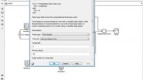 Single phase full controlled bridge converter with R load using MATLAB simulink.