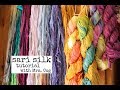 Tutorial: Sari Silk for Junk Journals and more