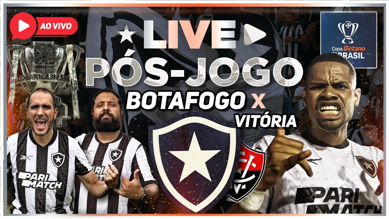 PÓS-JOGO: BOTAFOGO X VITÓRIA-BA | 3ª FASE DA COPA DO BRASIL 2024 - YouTube