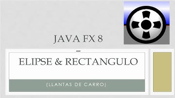 JavaFX 8 Tutorial - Ellipse y Rectangle #5 Español