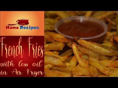 French Fries with Less Oil using Air Fryer in Tamil | Home made French Fry | How to make Frenchfries