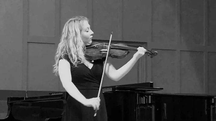 Sarah Hadley Yakir - Bach Sonato No. 2 Grave