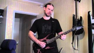 Evergrey - The Encounter - Guitar cover by Emil Rudegran