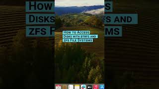 How to open a disk that was used in the Linux operating system from macOS #shorts #short #shortvideo