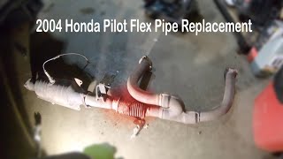 Fixing Your 2004 Honda Pilot Flex Pipe: DIY Exhaust Repair Guide (not step by step)