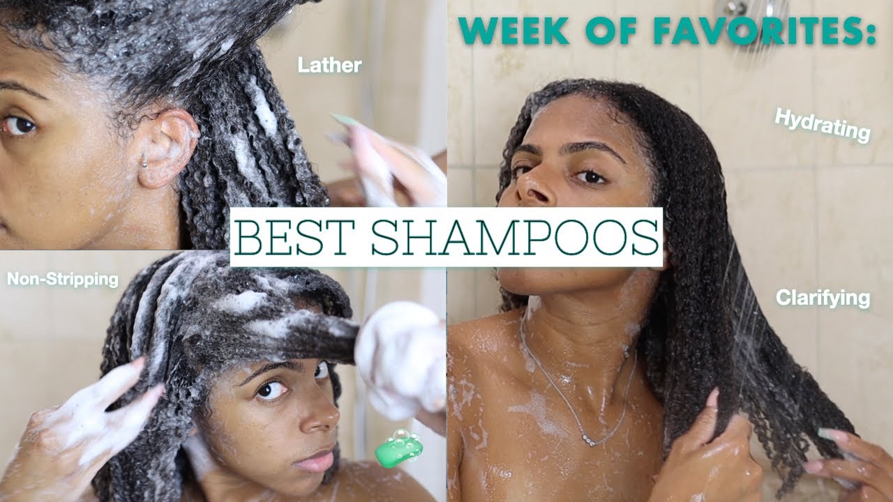 BEST NonStripping Shampoos for Natural Hair 🧼 Week of Favorites 🙌🏾