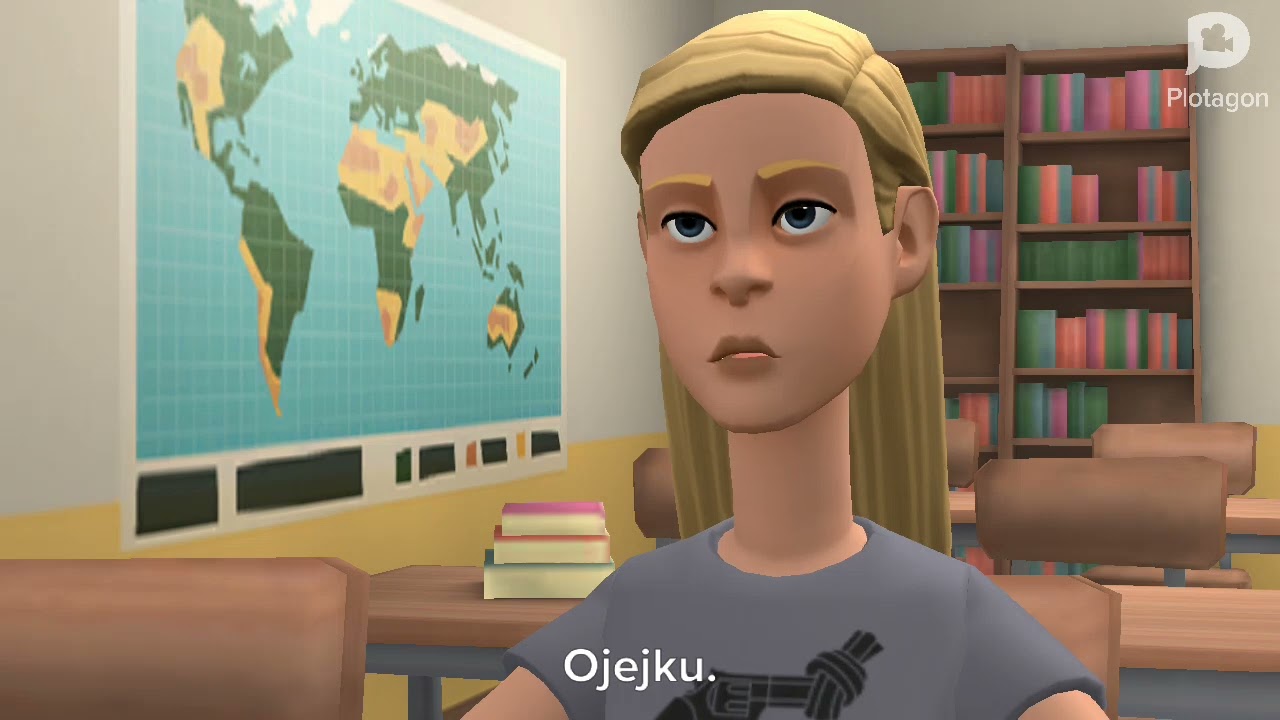 Niegrzeczna Emilka - S1 O14: "Emilka brzydko się zachowuje w pierwszym dniu szkoły"