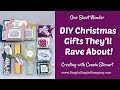 How to Make DIY Christmas Gifts They'll Rave About