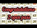 Kalyan 2 Open Pass
