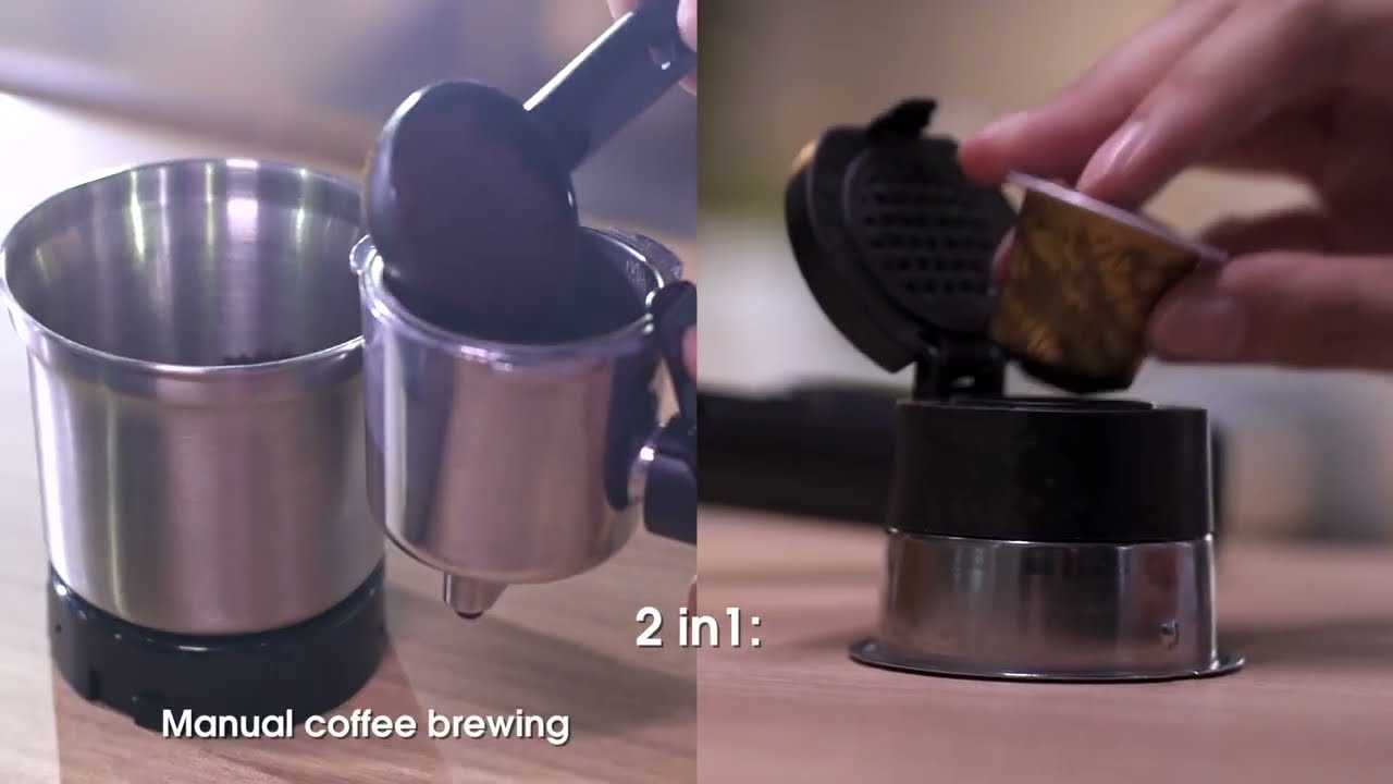 MMX Aroma Max Cm40 3-in-1 Capsule / Milk / Espresso Coffee Machine