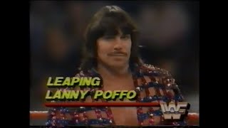 Ted DiBiase vs Leaping Lanny Poffo   SuperStars Dec 10th, 1988